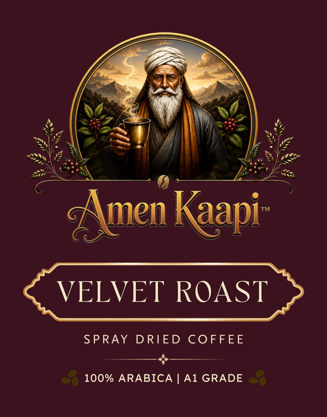 Velvet Roast, Spray dried